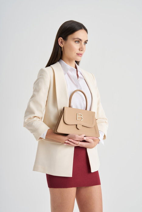 Lucky Bees Bolso Camel 330 Piel de Polivinilo